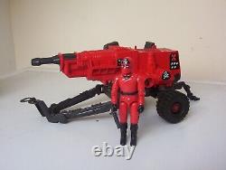 Vintage Palitoy Action Force, Laser Exterminator & Red Laser figure complete