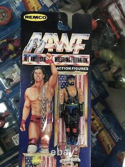 Vintage REMCO AAWF All American Wrestling Federation GI Joe Figures CARDED Set