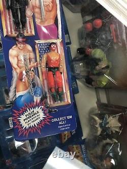 Vintage REMCO AAWF All American Wrestling Federation GI Joe Figures CARDED Set