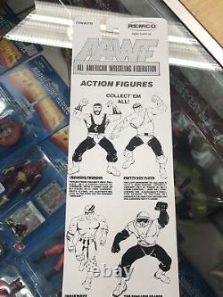 Vintage REMCO AAWF All American Wrestling Federation GI Joe Figures CARDED Set