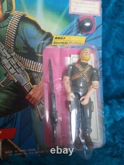 Vintage Takara 1986 GI Joe G-07 Machine Gunner Rock'n Roll Action Figure