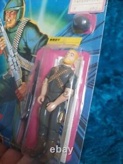 Vintage Takara 1986 GI Joe G-07 Machine Gunner Rock'n Roll Action Figure