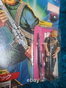 Vintage Takara 1986 GI Joe G-07 Machine Gunner Rock'n Roll Action Figure