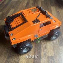 Vintage Very Rare Hasbro Action Man GI Joe Hummer Team Truck HQ 4x4 + Figures