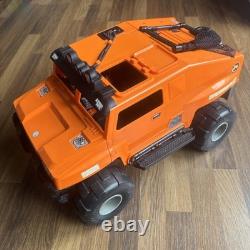 Vintage Very Rare Hasbro Action Man GI Joe Hummer Team Truck HQ 4x4 + Figures