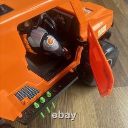 Vintage Very Rare Hasbro Action Man GI Joe Hummer Team Truck HQ 4x4 + Figures