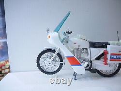 Vintage action man gi joe team police motorcycle And Police Officer Figure