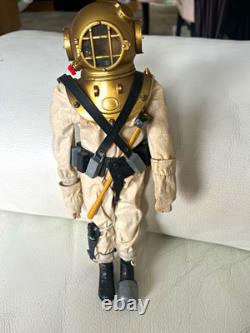 Vintage deep sea diver action figure G I Joe
