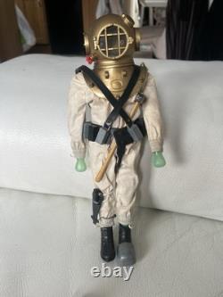 Vintage deep sea diver action figure G I Joe