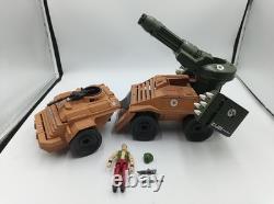 Vtg GI Joe Mean Dog Vehicle w Wildcard Figure Original 1988 Near Complete VGC
