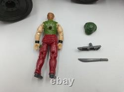 Vtg GI Joe Mean Dog Vehicle w Wildcard Figure Original 1988 Near Complete VGC