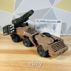 Vtg GI Joe Mean Dog Vehicle w Wildcard Figure Original 1988 Near Complete VGC