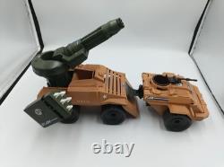 Vtg GI Joe Mean Dog Vehicle w Wildcard Figure Original 1988 Near Complete VGC
