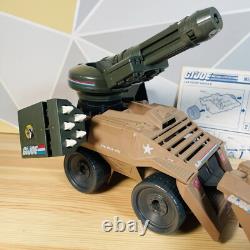 Vtg GI Joe Mean Dog Vehicle w Wildcard Figure Original 1988 Near Complete VGC
