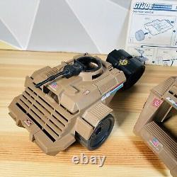 Vtg GI Joe Mean Dog Vehicle w Wildcard Figure Original 1988 Near Complete VGC