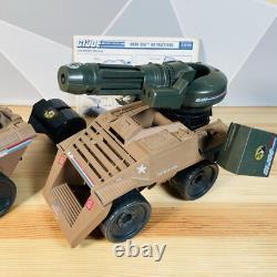 Vtg GI Joe Mean Dog Vehicle w Wildcard Figure Original 1988 Near Complete VGC