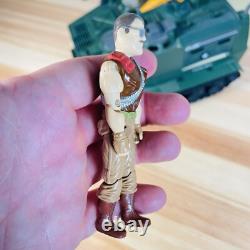 Vtg GI Joe Warthog Vehicle Sgt. Slaughter German French Dutch Filecard 1989