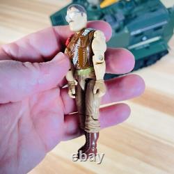 Vtg GI Joe Warthog Vehicle Sgt. Slaughter German French Dutch Filecard 1989