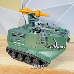 Vtg GI Joe Warthog Vehicle Sgt. Slaughter German French Dutch Filecard 1989