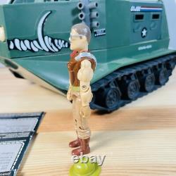 Vtg GI Joe Warthog Vehicle Sgt. Slaughter German French Dutch Filecard 1989