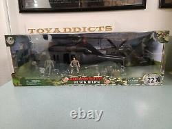 World Peacekeepers 118 BLACK HAWK Helicopter GI Joe 3.75'' M&C Toy Sealed